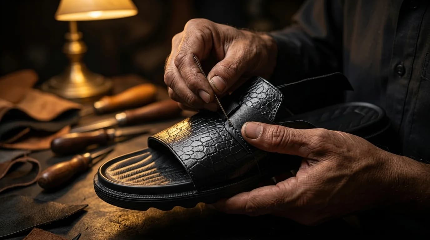 Premium Kasuri Chappals & Handcrafted Leather Slippers